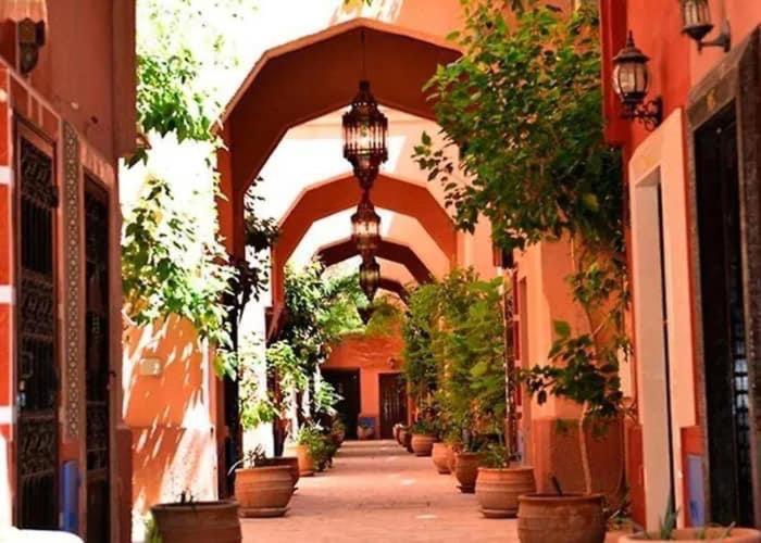 Appartement Dans Residence Avec Piscine Marrakesh Buitenkant foto