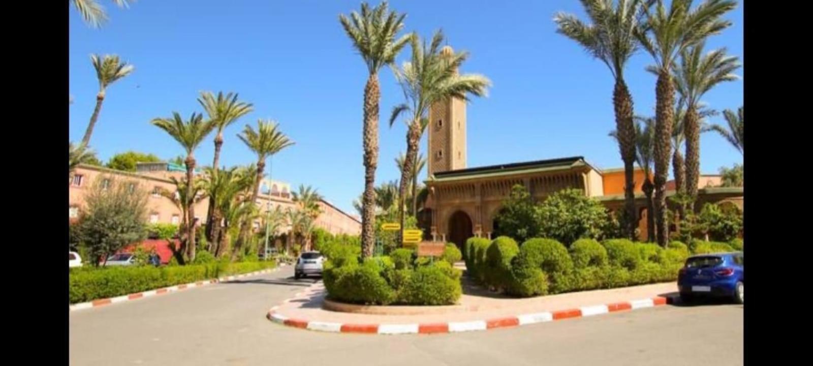 Appartement Dans Residence Avec Piscine Marrakesh Buitenkant foto